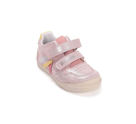 Kinder Frühling Mädchen Lederschuhe Roségold D.D.step ddstep