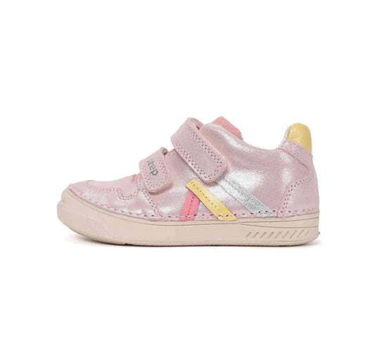 Kinder Frühling Mädchen Lederschuhe Roségold D.D.step ddstep