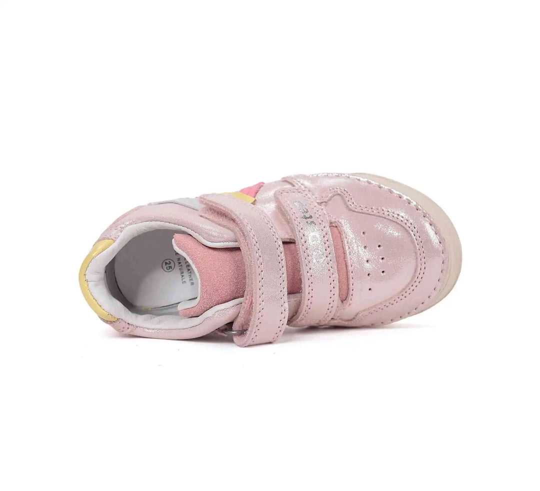 Kinder Frühling Mädchen Lederschuhe Roségold D.D.step ddstep