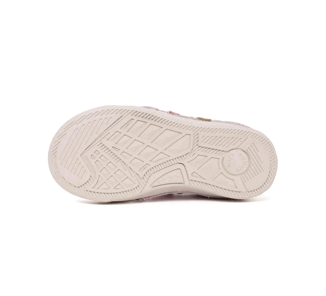 Kinder Frühling Mädchen Lederschuhe Roségold D.D.step ddstep