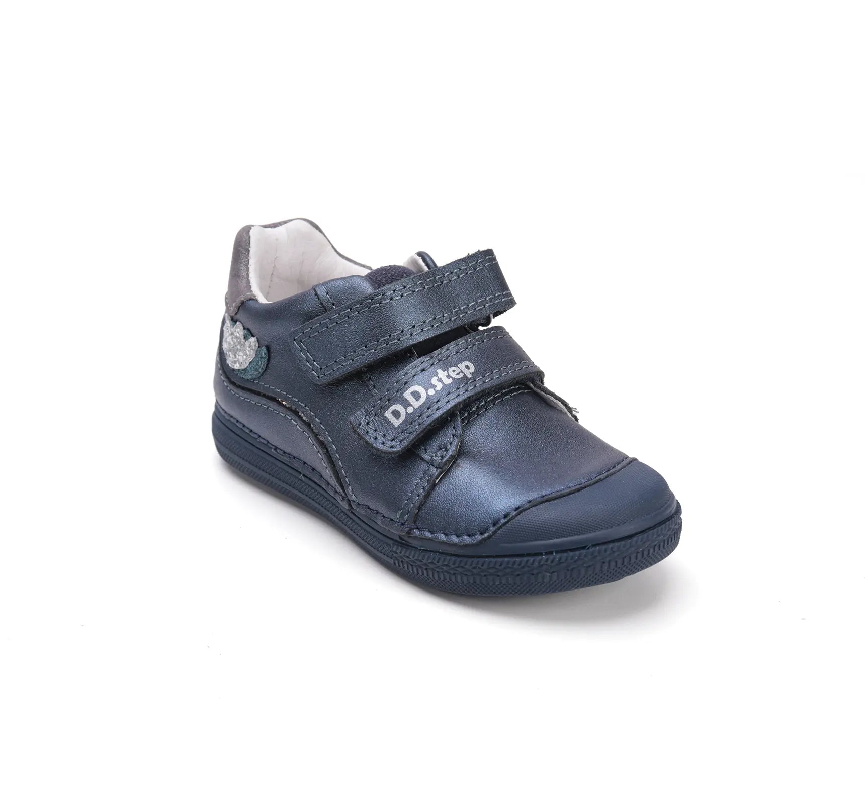 Kinder Frühling Mädchen Lederschuhe Königsblau D.D.step ddstep