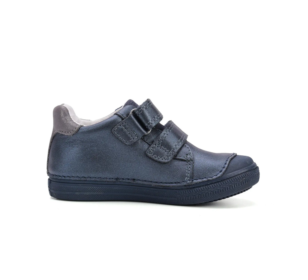 Kinder Frühling Mädchen Lederschuhe Königsblau D.D.step ddstep