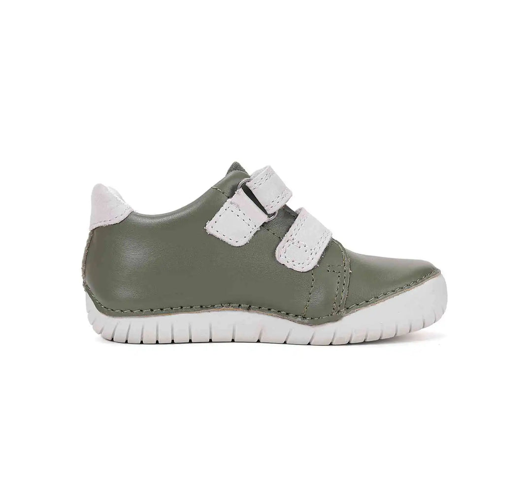 D.D.step Kinder Frühling LED blinkend Jungen Lederschuhe Smaragdgrün