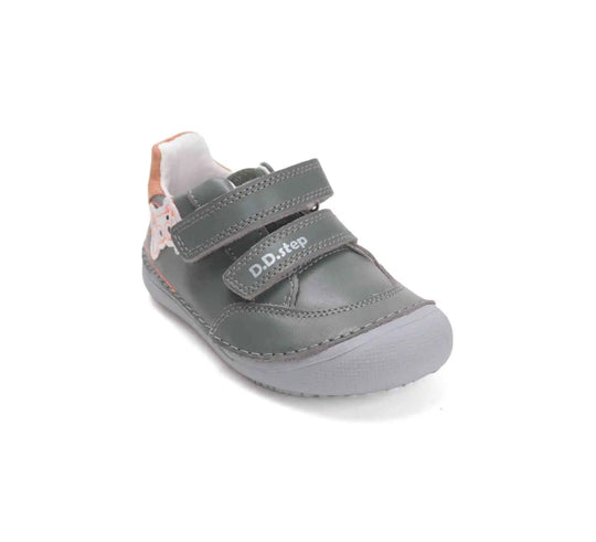 Kinder Barfuß Frühling Jungen Lederschuhe Mossgrün D.D.step ddstep