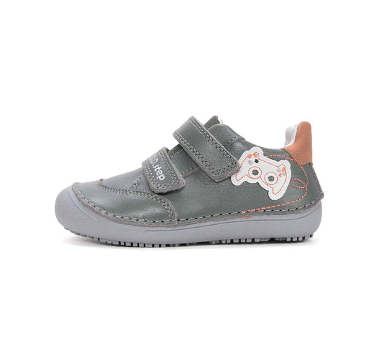 Kinder Barfuß Frühling Jungen Lederschuhe Mossgrün D.D.step ddstep