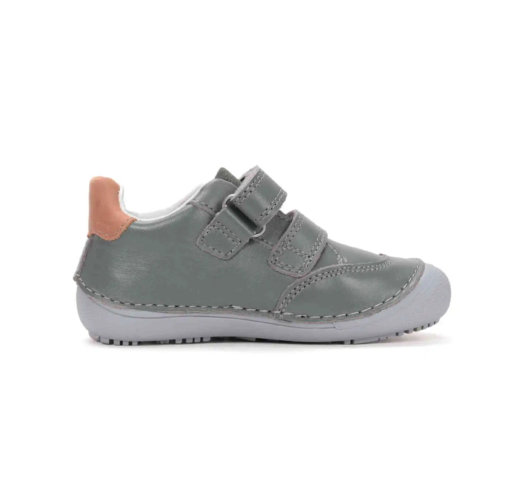 Kinder Barfuß Frühling Jungen Lederschuhe Mossgrün D.D.step ddstep