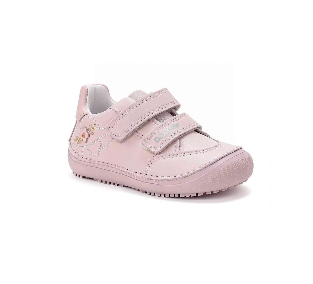 Kinder Barfuß Frühling Mädchen Lederschuhe Babyrosa D.D.step ddstep