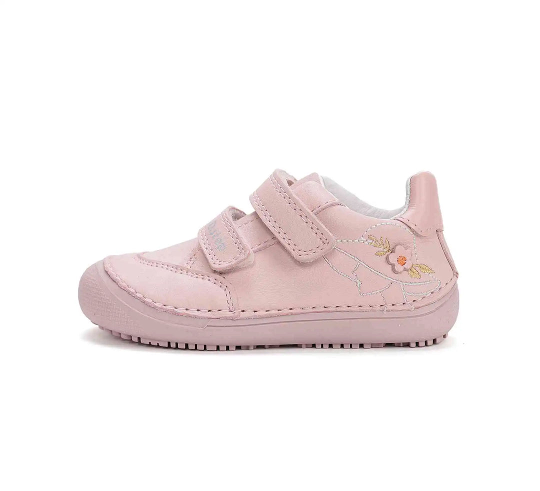Kinder Barfuß Frühling Mädchen Lederschuhe Babyrosa D.D.step ddstep