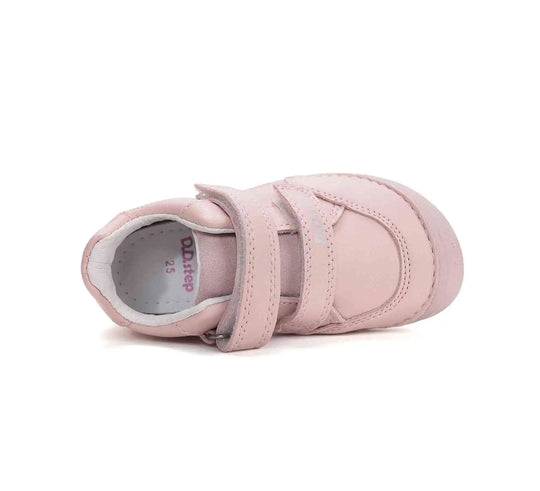 Kinder Barfuß Frühling Mädchen Lederschuhe Babyrosa D.D.step ddstep