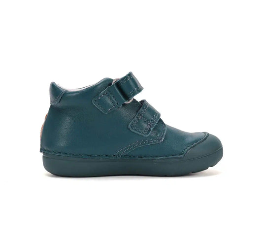 D.D.step Jungen Barfuß Lauflernschuhe Smaragdgrün S066-62554B