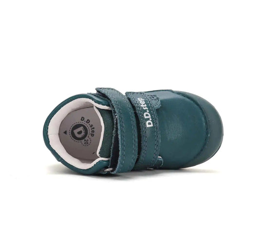 D.D.step Jungen Barfuß Lauflernschuhe Smaragdgrün S066-62554B