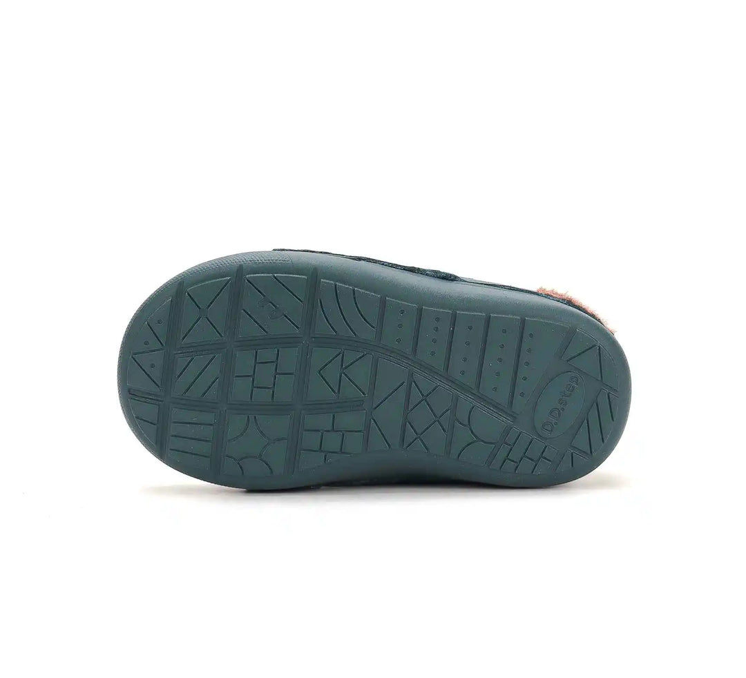 D.D.step Jungen Barfuß Lauflernschuhe Smaragdgrün S066-62554B