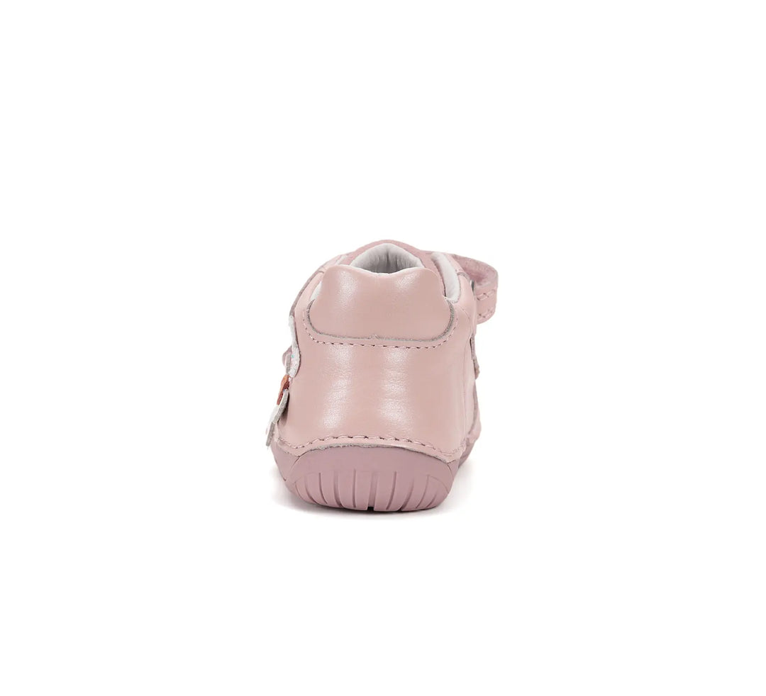Kinder Barfuß Frühling Mädchen Lederschuhe Babyrosa D.D.step ddstep
