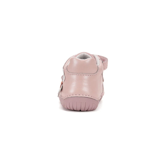 Kinder Barfuß Frühling Mädchen Lederschuhe Babyrosa D.D.step ddstep