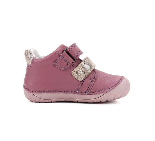 D.D.step Mädchen Barfuß-Übergangsschuhe Himbeerrot S070-62659B