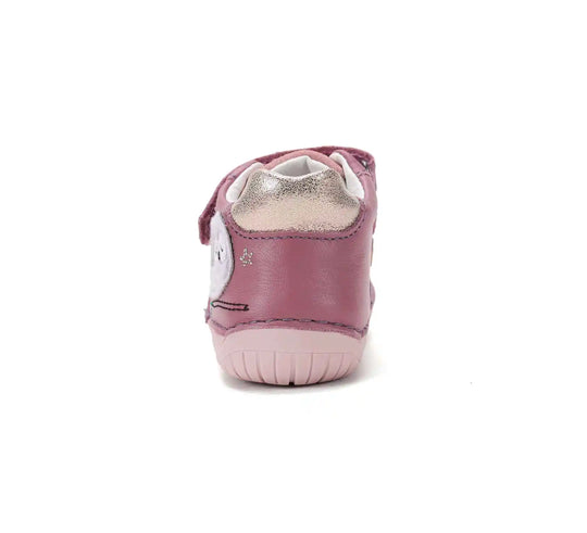 D.D.step Mädchen Barfuß-Übergangsschuhe Himbeerrot S070-62659B
