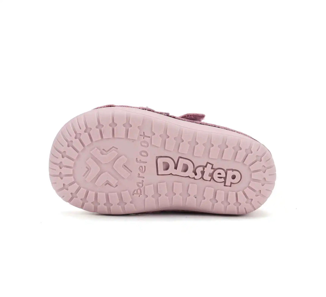 D.D.step Mädchen Barfuß-Übergangsschuhe Himbeerrot S070-62659B