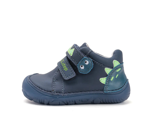 Kinder Barfuß Fluoreszierend Frühling Jungen Lederschuhe Königsblau D.D.step ddstep