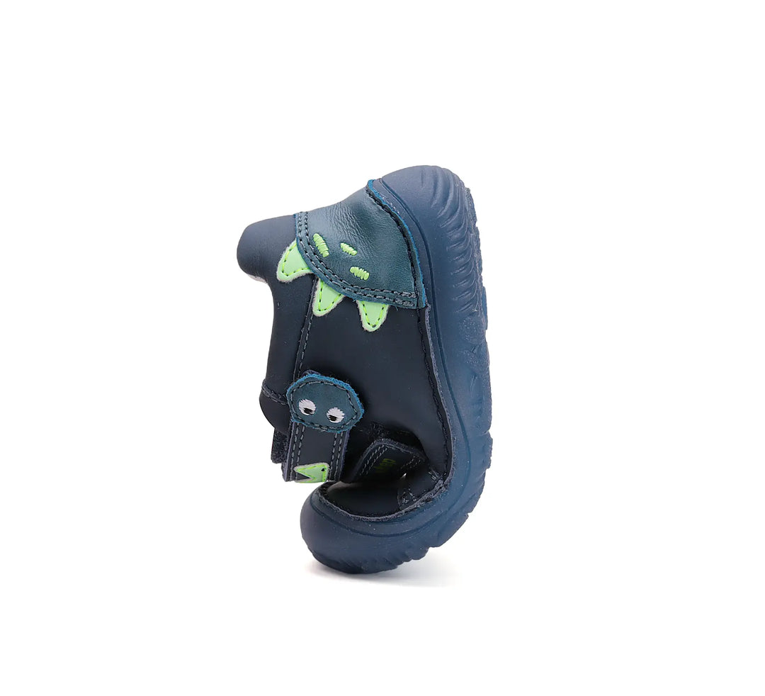 Kinder Barfuß Fluoreszierend Frühling Jungen Lederschuhe Königsblau D.D.step ddstep