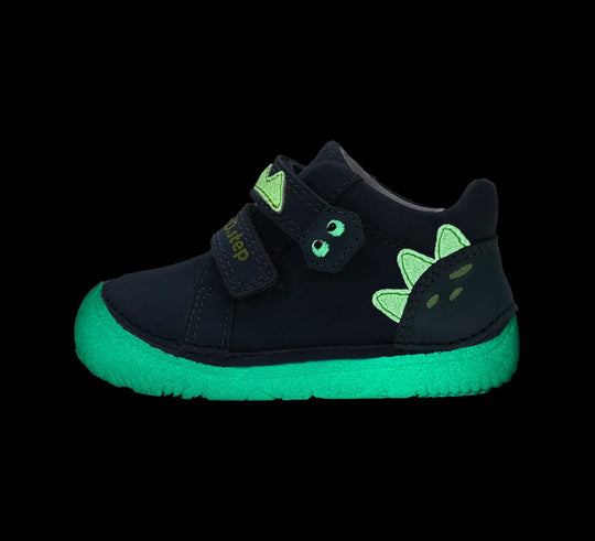 Kinder Barfuß Fluoreszierend Frühling Jungen Lederschuhe Königsblau D.D.step ddstep