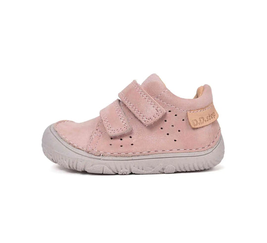 Kinder Barfuß Frühling Mädchen Lederschuhe Roségold D.D.step ddstep