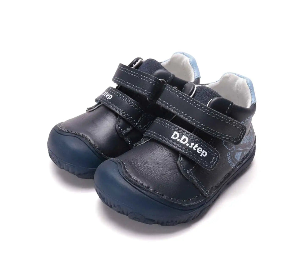 D.D.step Jungen Barfuß-Übergangsschuhe Königsblau S073-62313A