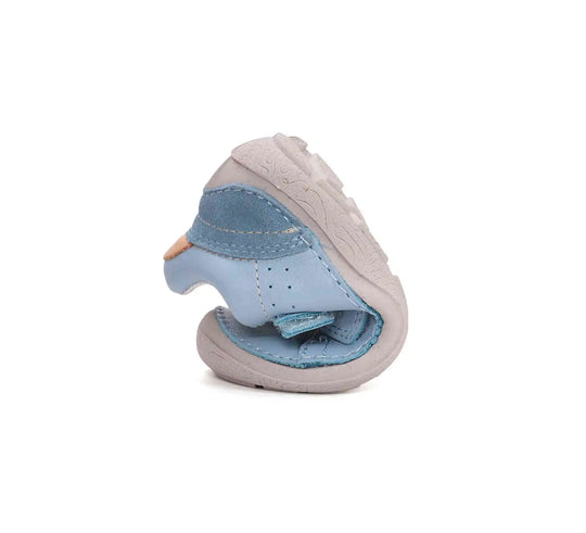 Kinder Barfuß Frühling Jungen Lederschuhe Hellblau D.D.step ddstep