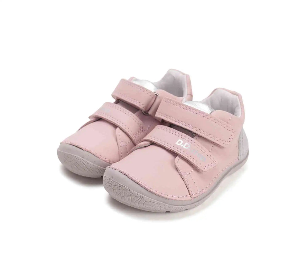 Kinder Barfuß Frühling Mädchen Lederschuhe Babyrosa D.D.step ddstep