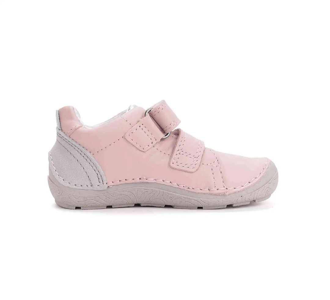 Kinder Barfuß Frühling Mädchen Lederschuhe Babyrosa D.D.step ddstep