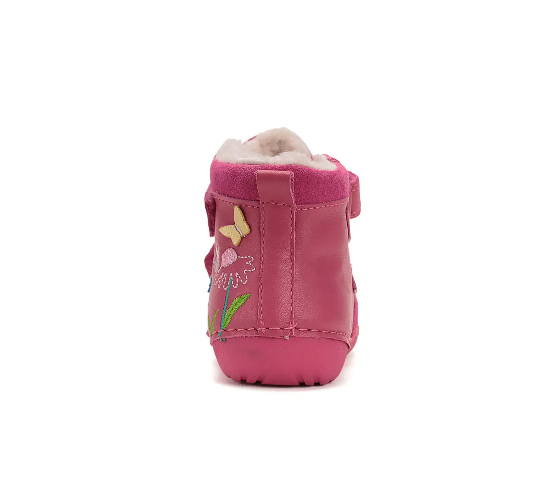 D.D.step Mädchen Winterstiefel Rosa-Rot W015-52997A