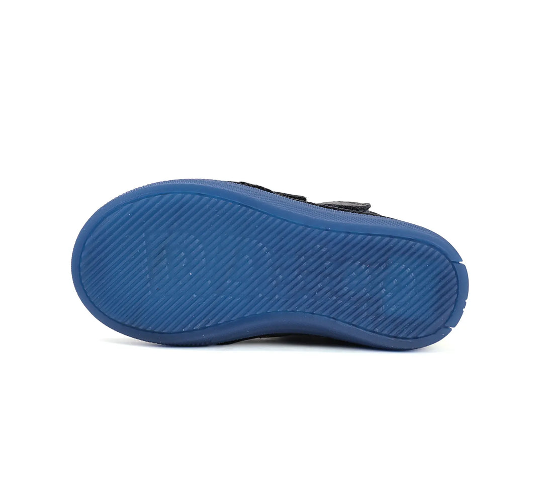 D.D.step Kinder Winterstiefel Fluoreszierend Jungen Lederschuhe Königsblau