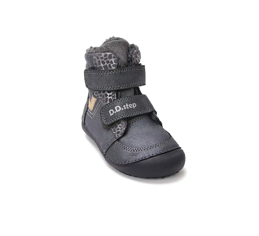 D.D.step Mädchen Winterstiefel Schwarz W063-52804E