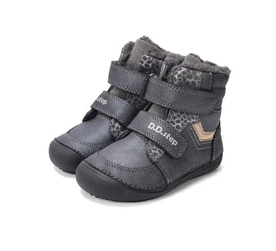 D.D.step Mädchen Winterstiefel Schwarz W063-52804E