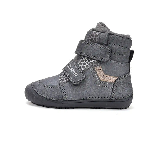 D.D.step Mädchen Winterstiefel Schwarz W063-52804E