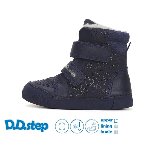 Mädchen Königsblau Winterschuhe D.D.Step