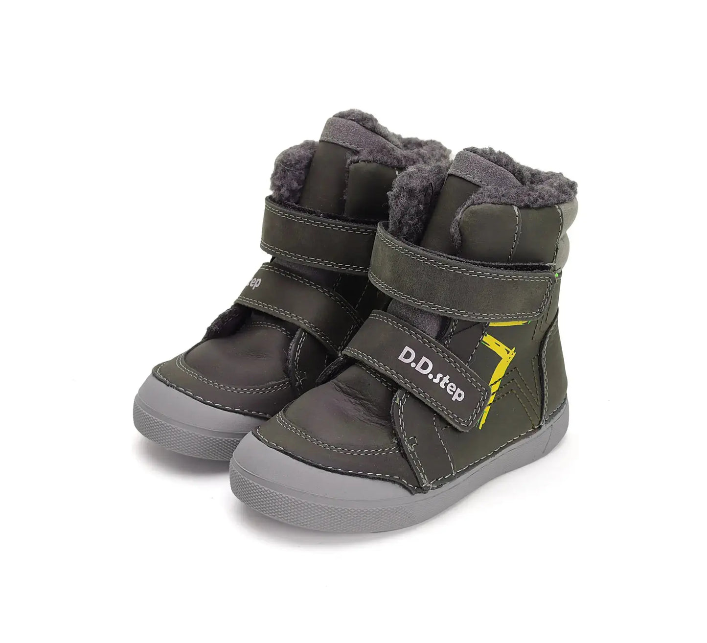 Jungen Dunkelgrün Winterschuhe D.D.Step