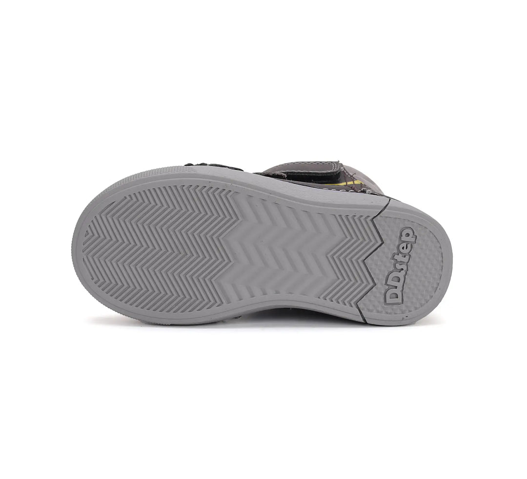 D.D.step Kinder Winterstiefel Jungen Lederschuhe Dunkelgrün