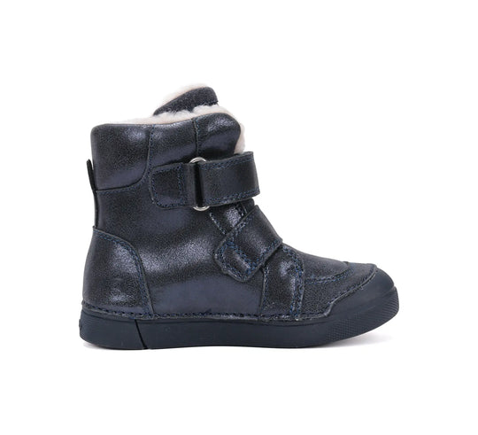D.D.step Mädchen Winterstiefel Königsblau W068-52320