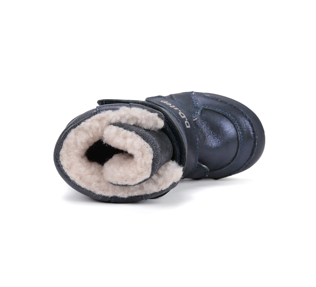 D.D.step Mädchen Winterstiefel Königsblau W068-52320