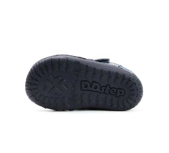 Kinder Barfuß Winterstiefel Jungen Lederschuhe Königsblau D.D.step ddstep