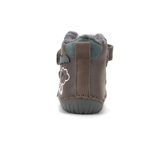 D.D.step Jungen Barfuß-Winterstiefel Braun W070-62495A