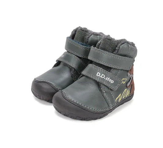 Jungen Smaragdgrün fluoreszierend Winterschuhe D.D.Step