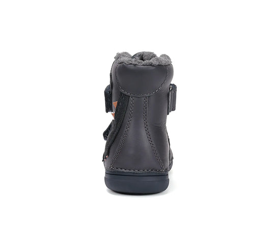 D.D.step Kinder Winterstiefel Jungen Lederschuhe Königsblau