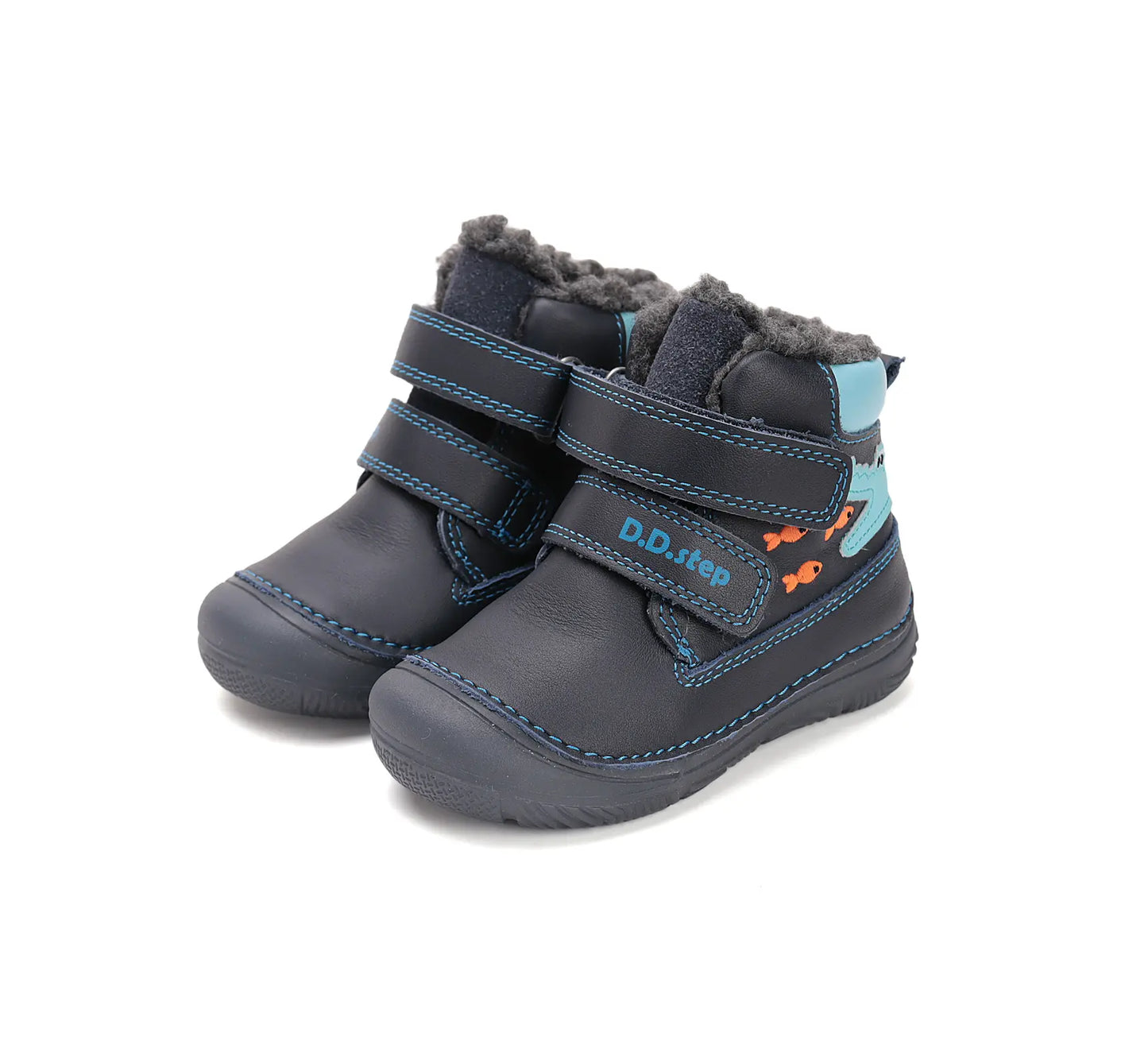 Jungen Königsblau Winterschuhe D.D.Step