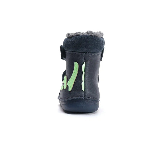 D.D.step Jungen Winterstiefel Königsblau W108-62360A