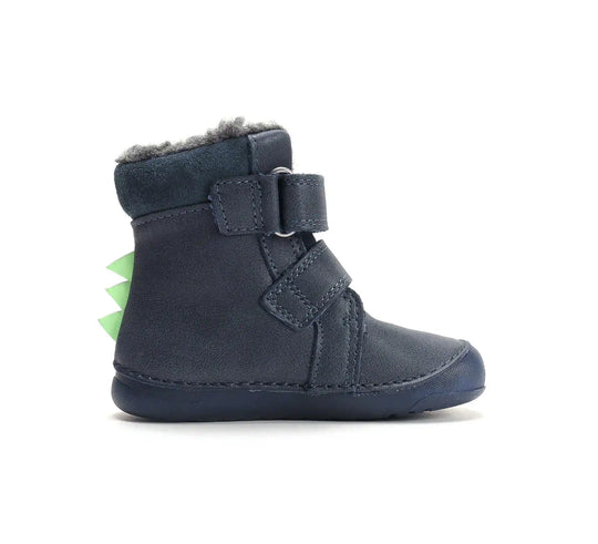 D.D.step Jungen Winterstiefel Königsblau W108-62360A